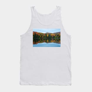 Autumn Color on Colton Pond, Vermont Tank Top